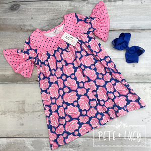 Pop of Roses Dress