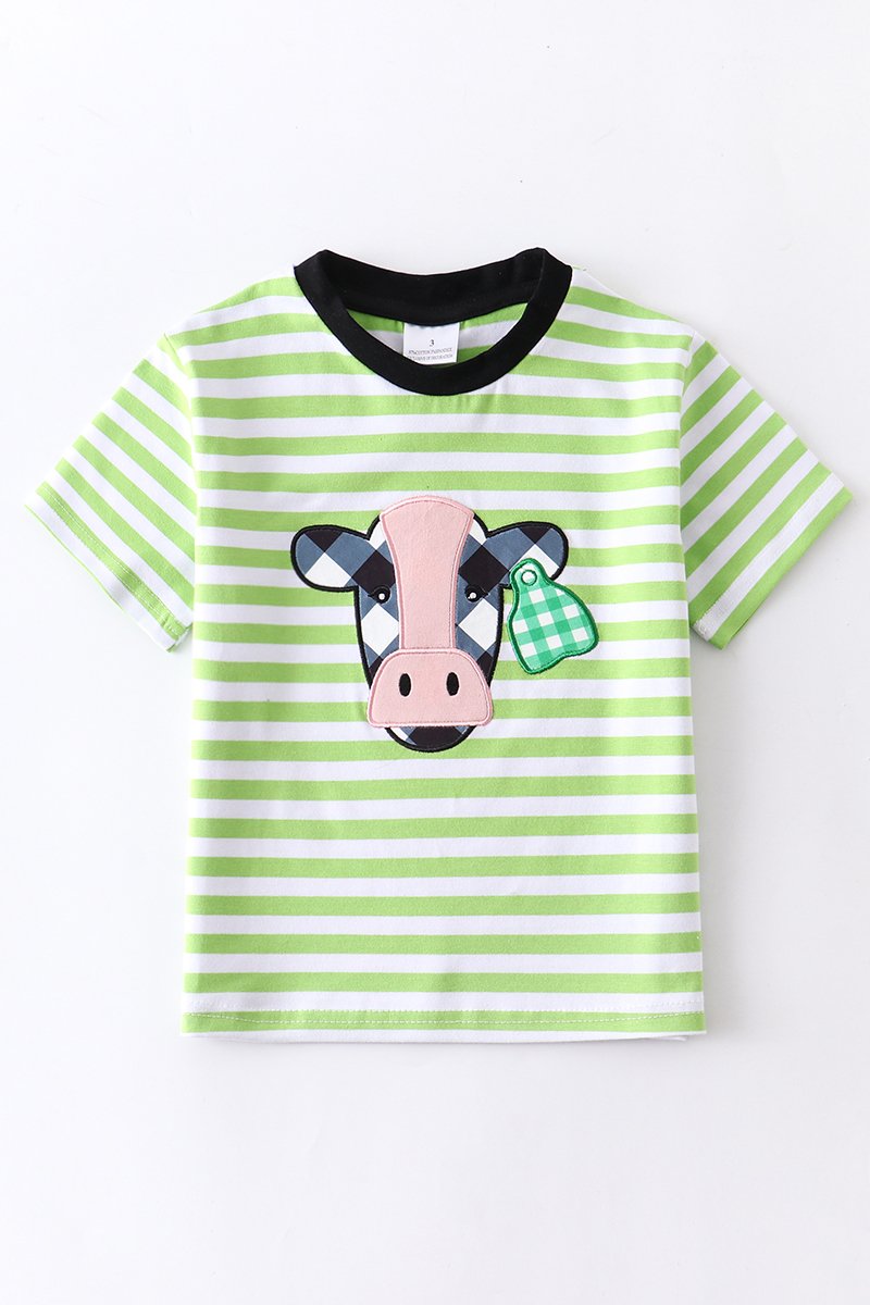 Boys Cow Shirt